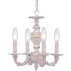 Crystorama - Paris Market Four Light Mini Chandelier - 5124-AW - Canada Light Shop