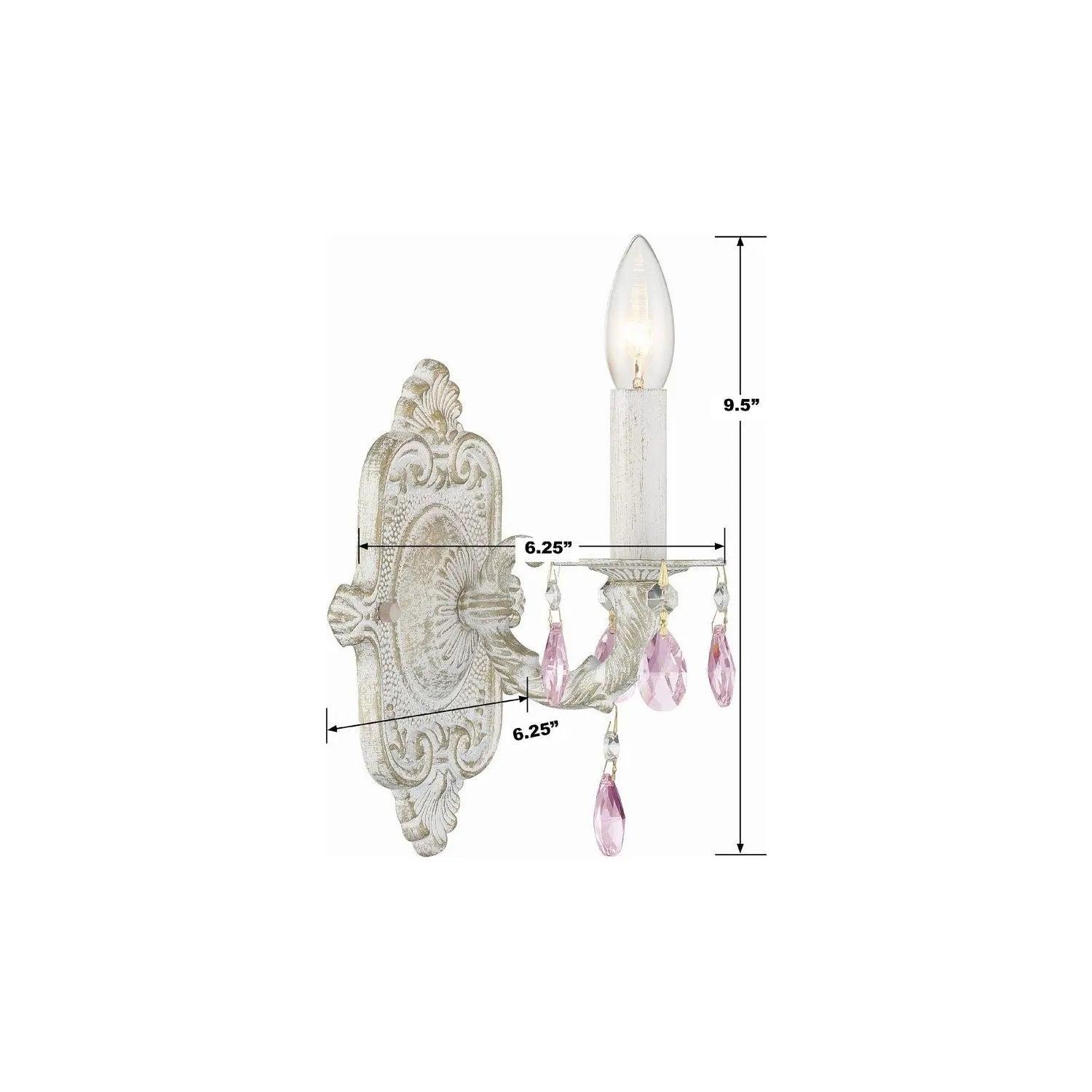 Crystorama - Paris Market One Light Wall Mount - 5021-AW-CL-MWP | Canada Light Shop