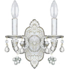 Crystorama - Paris Market Two Light Wall Mount - 5200-AW-CLEAR - Canada Light Shop