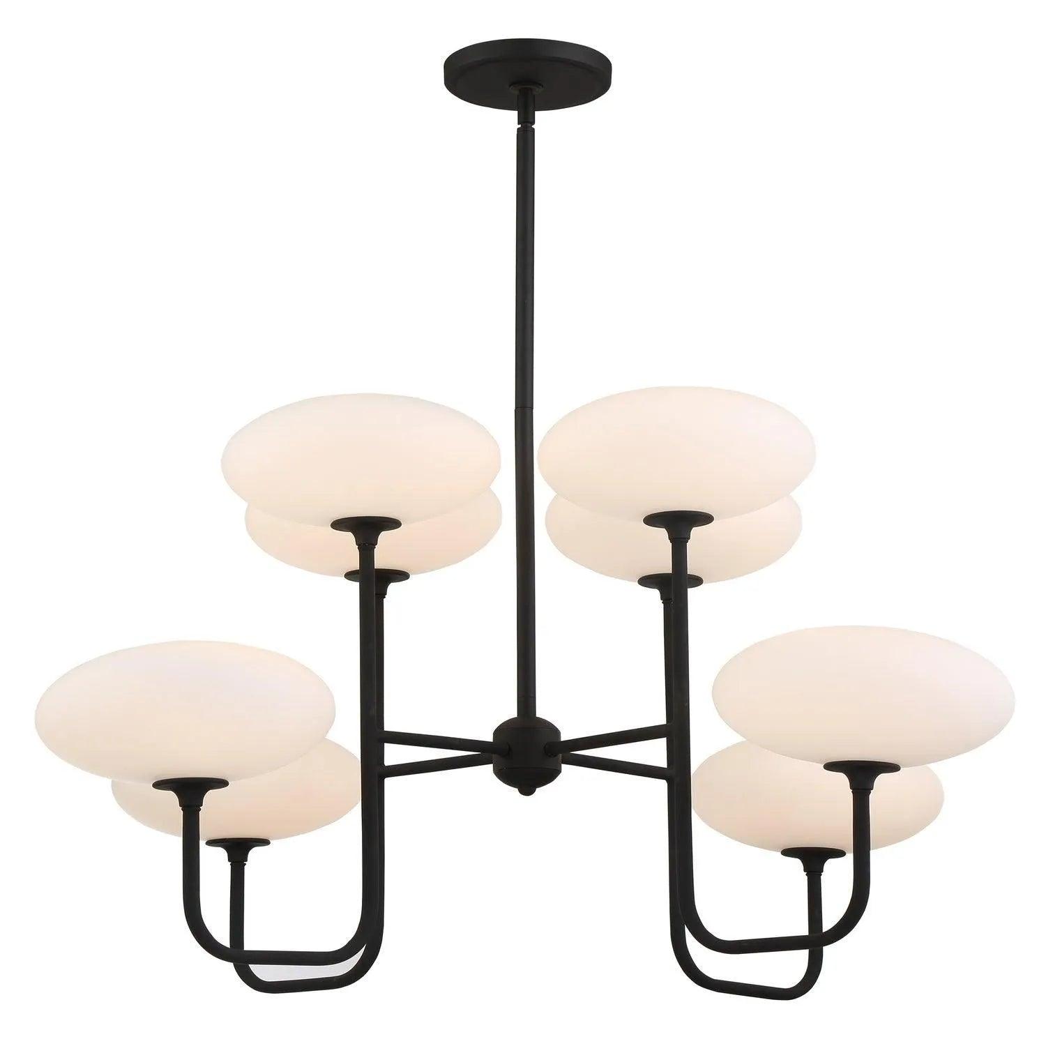 Crystorama - Parker Chandelier - PKR-B8508-BF - Canada Light Shop