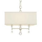 Crystorama - Paxton Four Light Chandelier - 8105-AG - Canada Light Shop