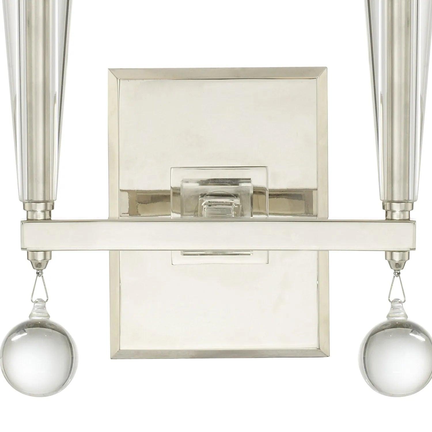 Crystorama - Paxton Two Light Wall Mount - 8102-AG - Canada Light Shop