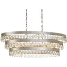 Crystorama - Perla Six Light Chandelier - 6107-SA - Canada Light Shop