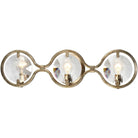 Crystorama - Quincy Three Light Bathroom Vanity - QUI-7623-DT - Canada Light Shop