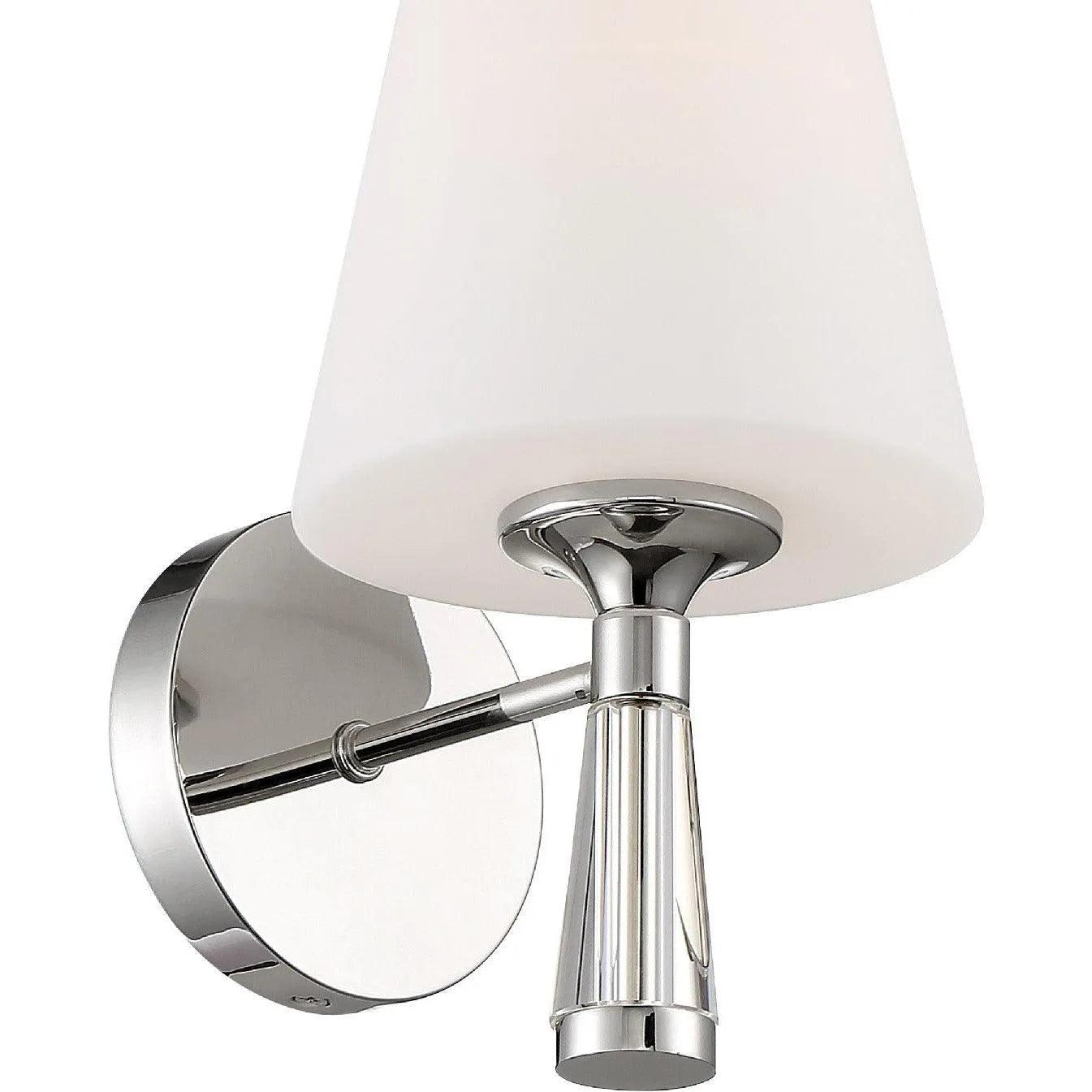 Crystorama - Ramsey One Light Wall Mount - RAM-A3401-PN - Canada Light Shop