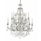 Crystorama - Regis 12 Light Chandelier - 5119-OS-CL-MWP - Canada Light Shop