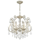 Crystorama - Regis Six Light Ceiling Mount - 5115-EB-CL-MWP - Canada Light Shop