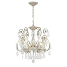 Crystorama - Regis Six Light Ceiling Mount - 5115-EB-CL-MWP - Canada Light Shop
