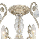 Crystorama - Regis Six Light Ceiling Mount - 5115-EB-CL-MWP - Canada Light Shop