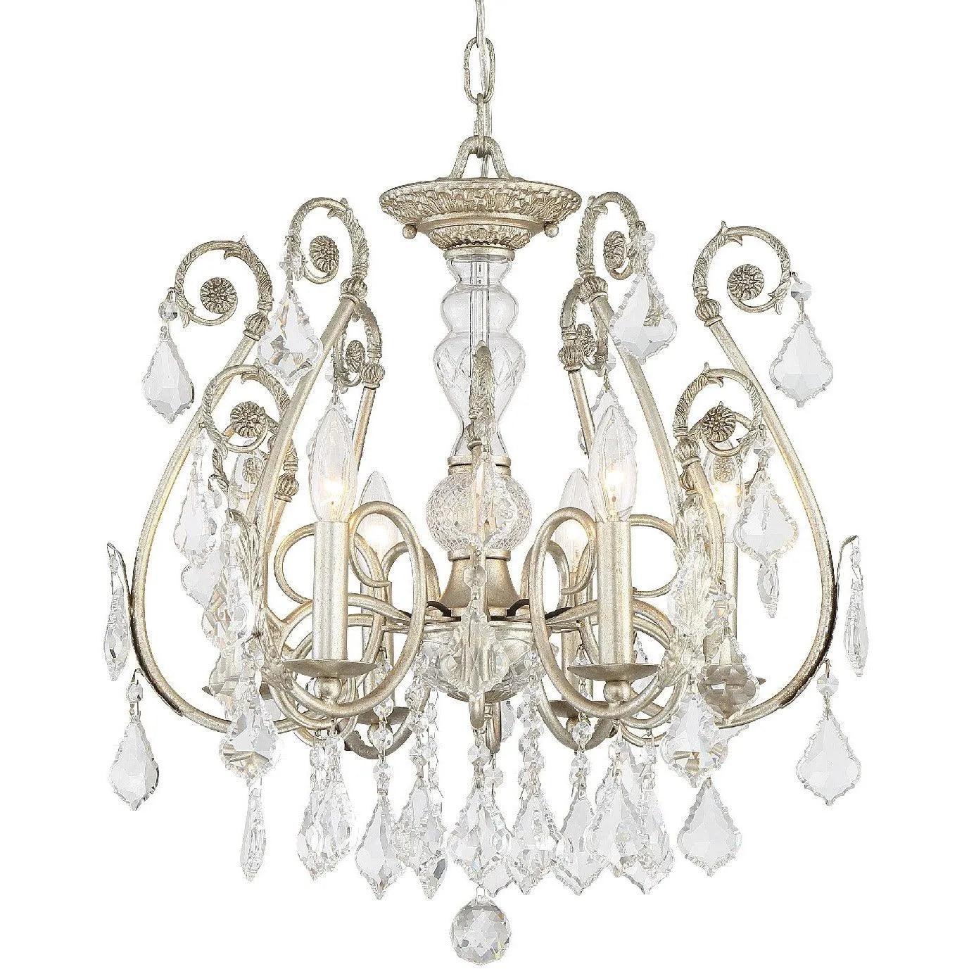 Crystorama - Regis Six Light Ceiling Mount - 5115-OS-CL-MWP - Canada Light Shop