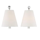 Crystorama - Riverdale One Light Wall Mount - RIV-382-AG - Canada Light Shop