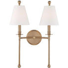Crystorama - Riverdale Two Light Wall Mount - RIV-383-AG - Canada Light Shop