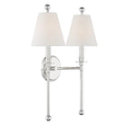 Crystorama - Riverdale Two Light Wall Mount - RIV-383-AG - Canada Light Shop