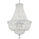 Crystorama - Rosyln Nine Light Chandelier - ROS-A1009-CH-CL-MWP - Canada Light Shop