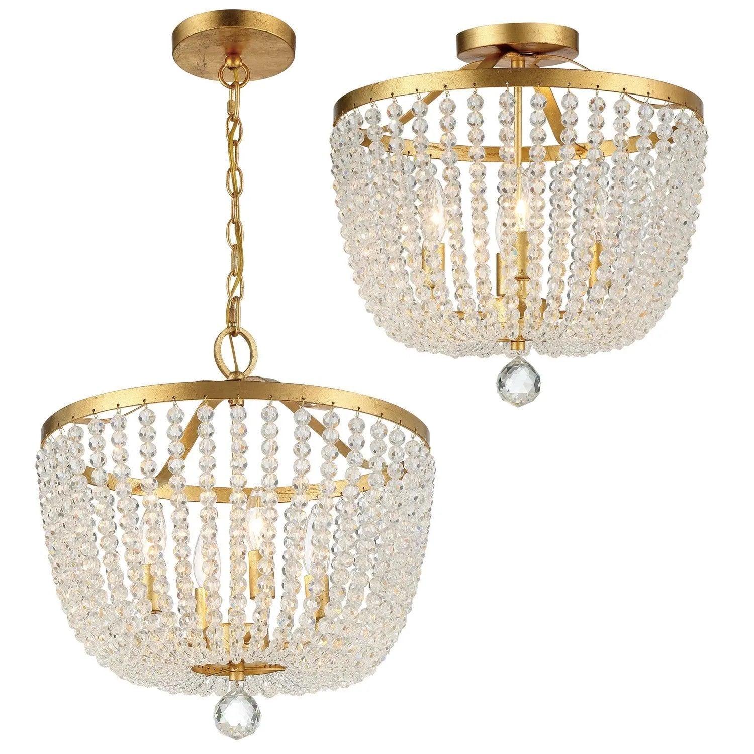 Crystorama - Rylee Ceiling Mount - 604-GA_CEILING - Canada Light Shop