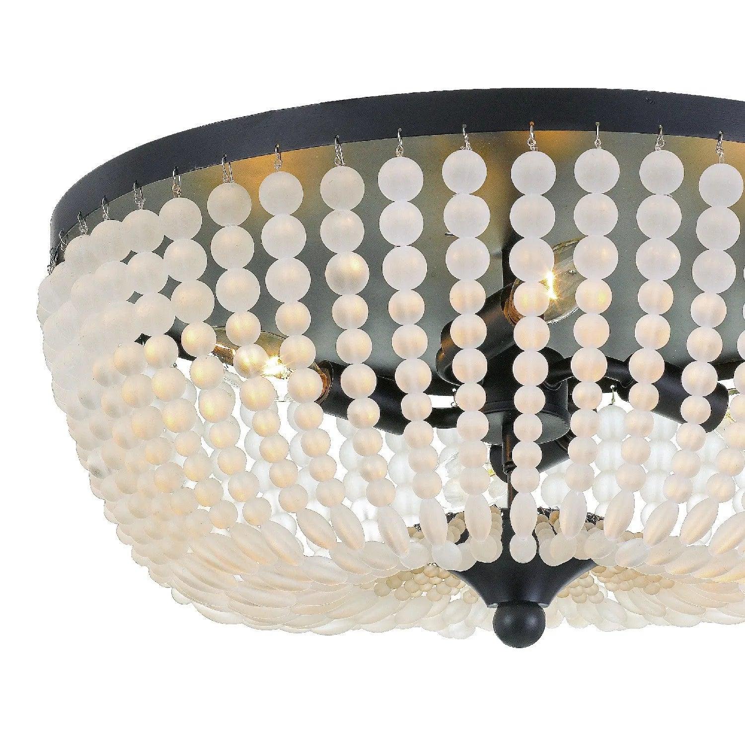 Crystorama - Rylee Four Light Ceiling Mount - 605-GA - Canada Light Shop