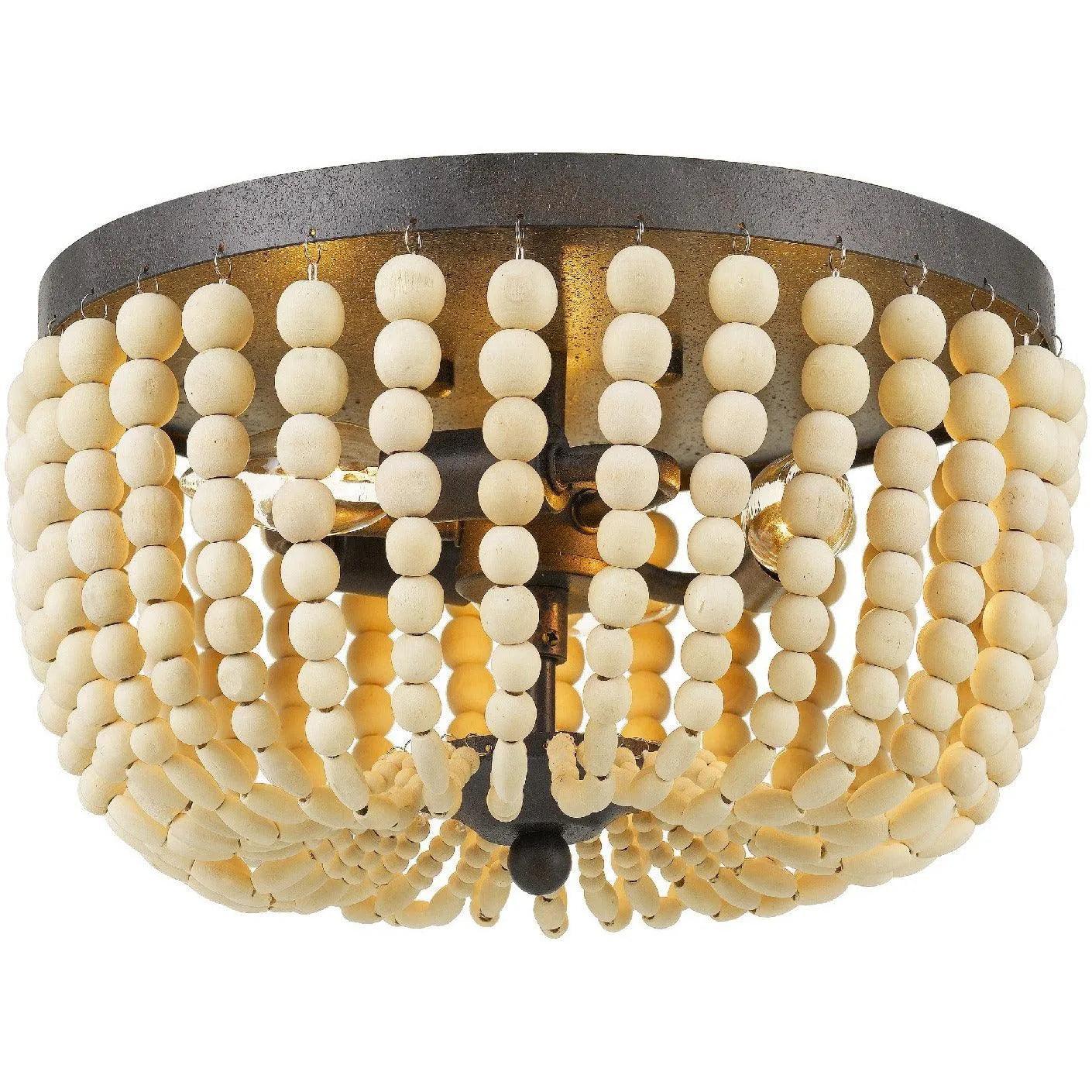 Crystorama - Rylee Three Light Ceiling Mount - 600-FB - Canada Light Shop