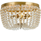 Crystorama - Rylee Three Light Ceiling Mount - 600-GA - Canada Light Shop