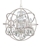 Crystorama - Solaris Four Light Mini Chandelier - 9025-OS-CL-MWP - Canada Light Shop