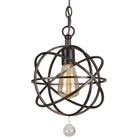 Crystorama - Solaris One Light Pendant - 9220-EB - Canada Light Shop