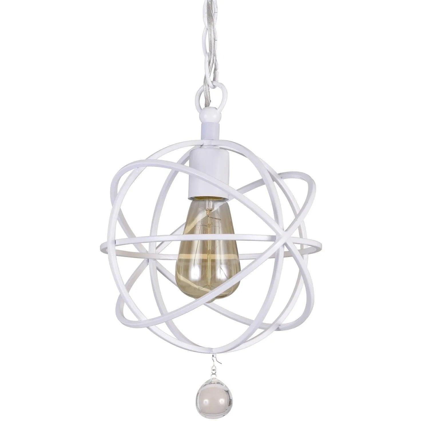 Crystorama - Solaris One Light Pendant - 9220-WW - Canada Light Shop