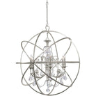 Crystorama - Solaris Six Light Chandelier - 9219-OS-CL-MWP - Canada Light Shop