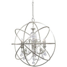 Crystorama - Solaris Six Light Chandelier - 9219-OS-CL-S - Canada Light Shop