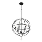 Crystorama - Solaris Six Light Chandelier - 9226-EB - Canada Light Shop