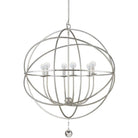 Crystorama - Solaris Six Light Chandelier - 9228-OS - Canada Light Shop