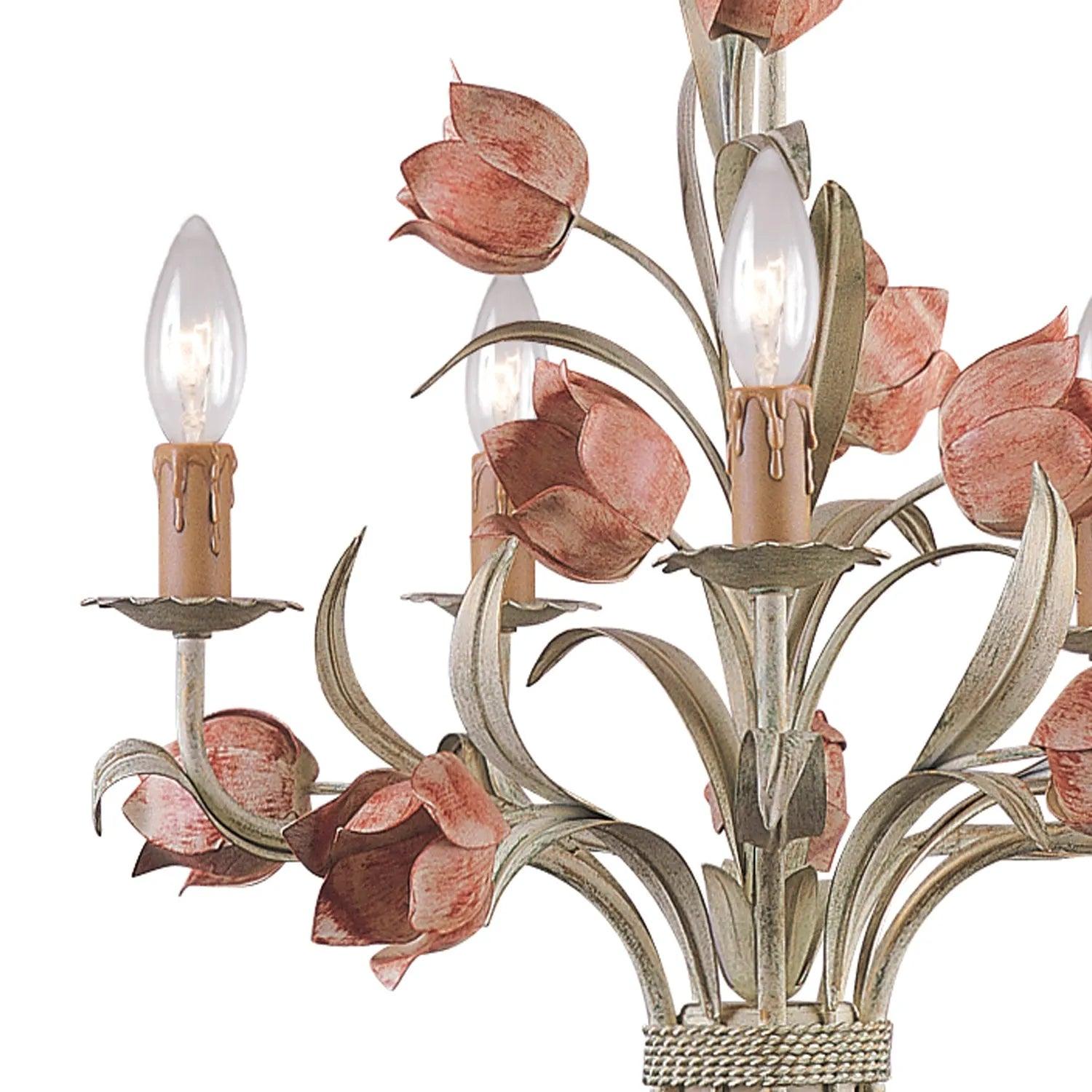 Crystorama - Southport Five Light Chandelier - 4805-SR - Canada Light Shop
