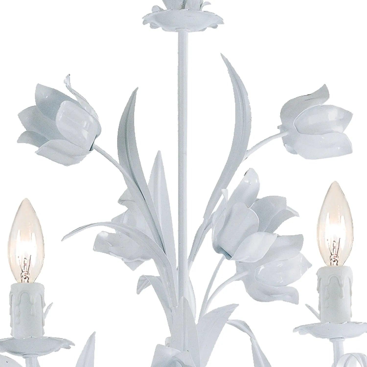 Crystorama - Southport Five Light Chandelier - 4815-WW - Canada Light Shop