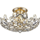 Crystorama - Sterling Three Light Ceiling Mount - 7583-DT - Canada Light Shop