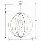 Crystorama - Sylvan Eight Light Chandelier - 2246-DB - Canada Light Shop