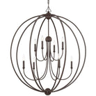 Crystorama - Sylvan Eight Light Chandelier - 2246-DB_NOSHADE - Canada Light Shop