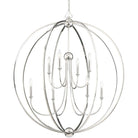 Crystorama - Sylvan Eight Light Chandelier - 2246-PN_NOSHADE - Canada Light Shop