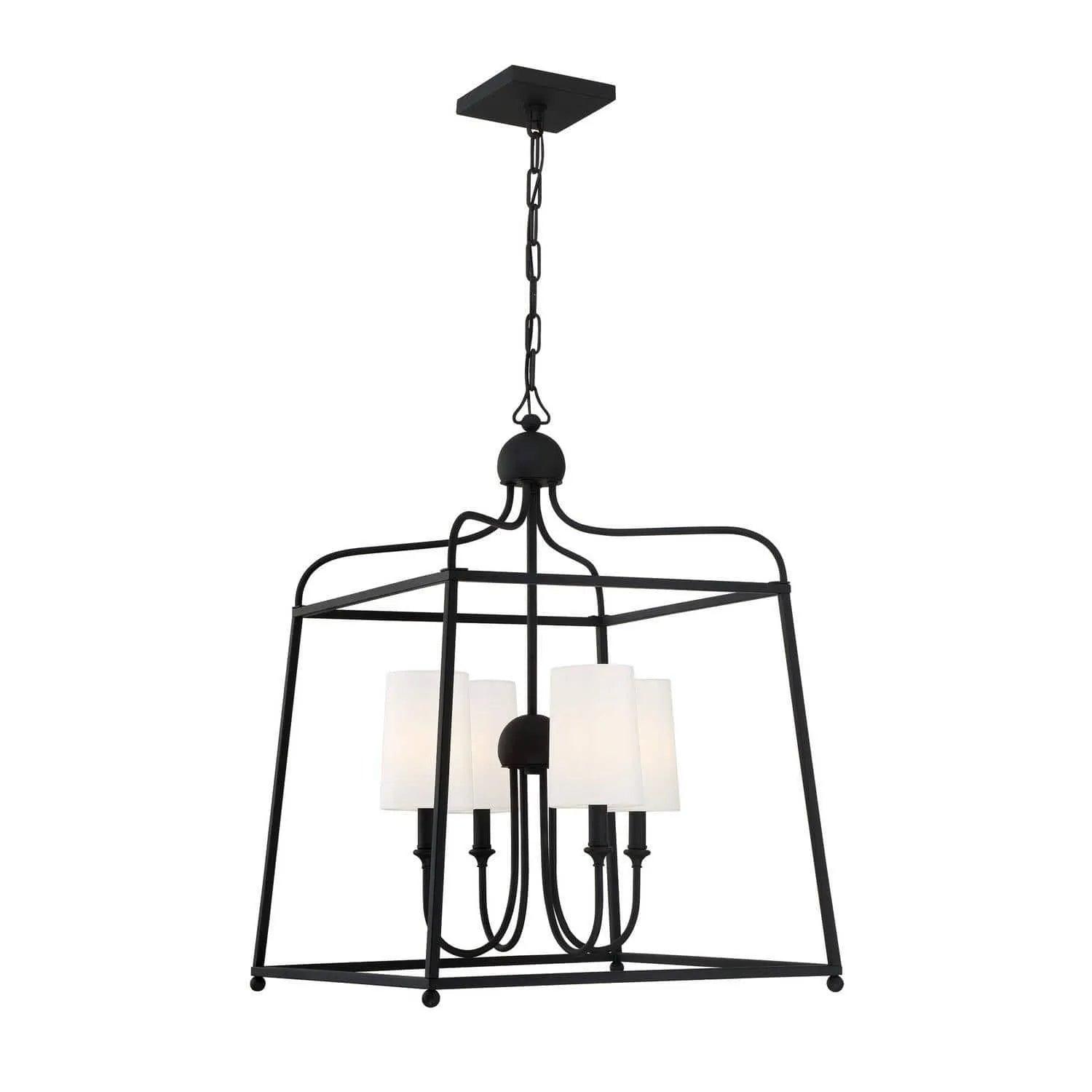 Crystorama - Sylvan Four Light Chandelier - 2244-BF - Canada Light Shop