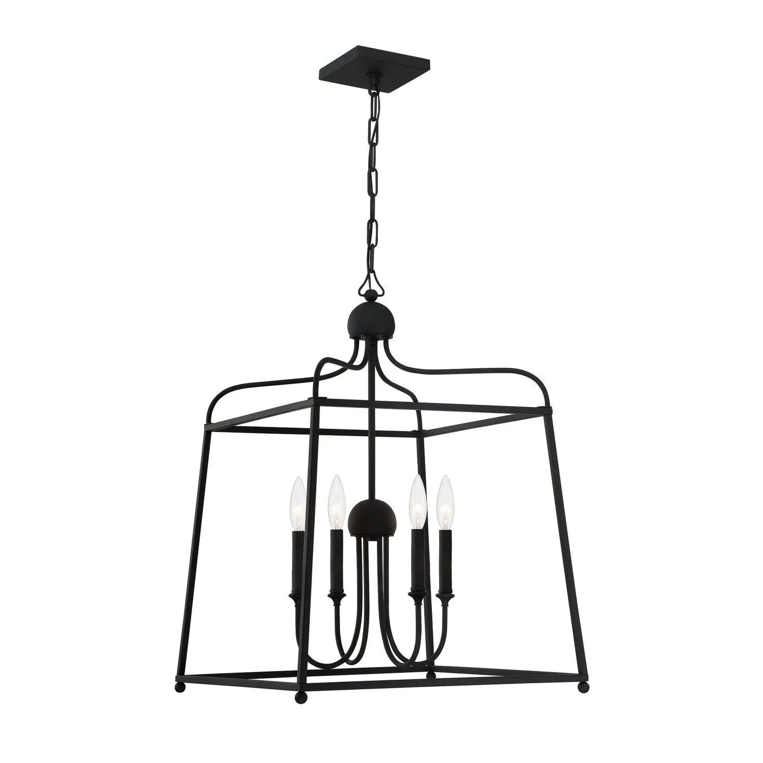 Crystorama - Sylvan Four Light Chandelier - 2244-DB - Canada Light Shop