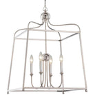 Crystorama - Sylvan Four Light Chandelier - 2244-PN_NOSHADE - Canada Light Shop
