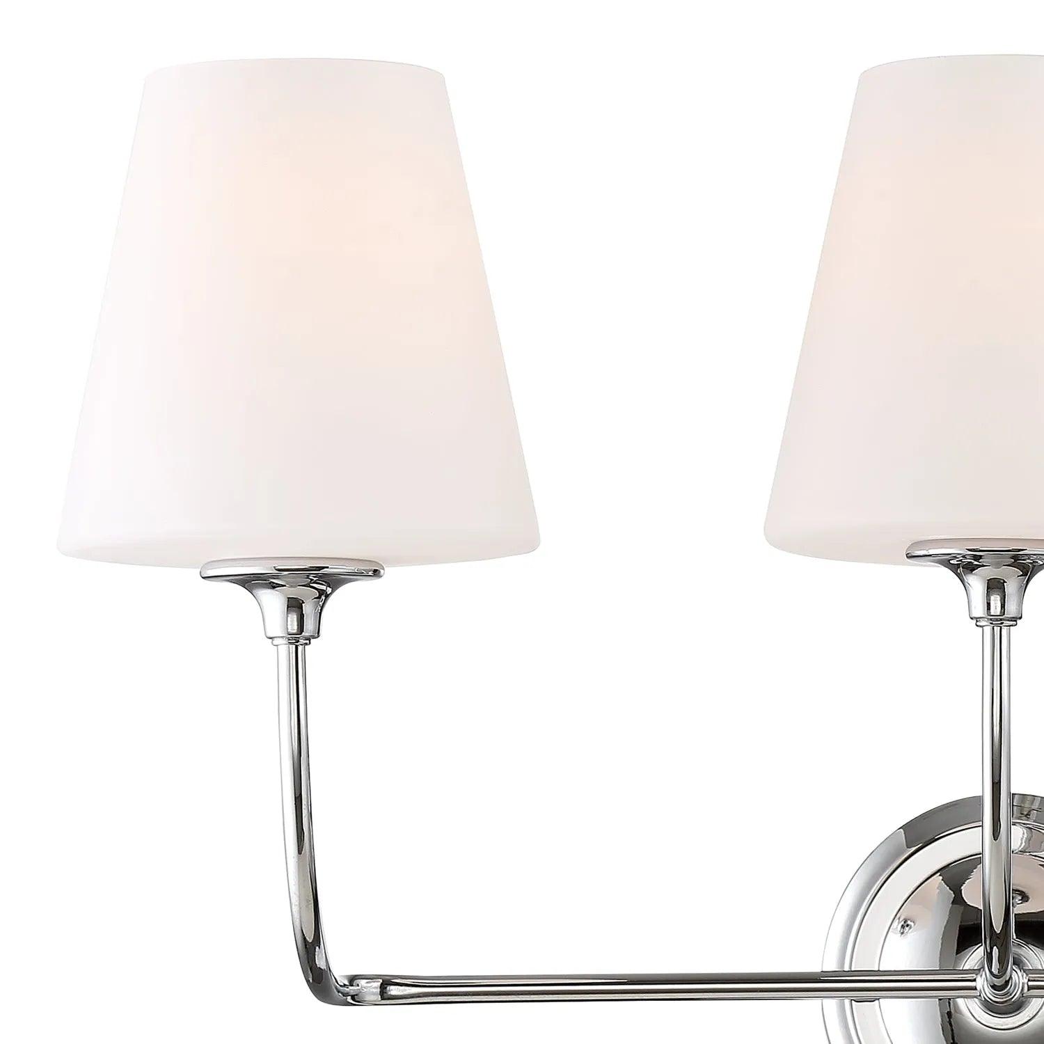 Crystorama - Sylvan Three Light Bathroom Vanity - 2443-OP-BF - Canada Light Shop