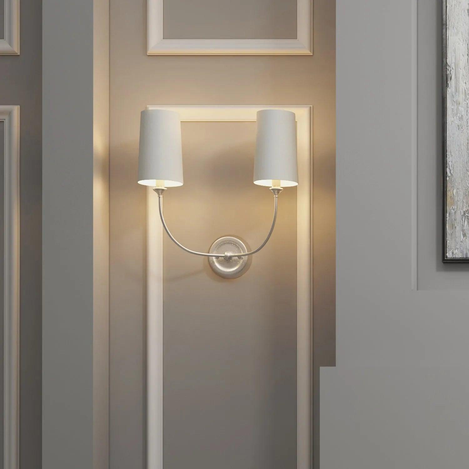 Crystorama - Sylvan Two Light Wall Mount - 2242-BF - Canada Light Shop
