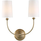Crystorama - Sylvan Two Light Wall Mount - 2242-VG - Canada Light Shop