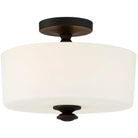 Crystorama - Travis Two Light Ceiling Mount - TRA-A3302-BF - Canada Light Shop