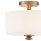 Crystorama - Travis Two Light Ceiling Mount - TRA-A3302-BF - Canada Light Shop