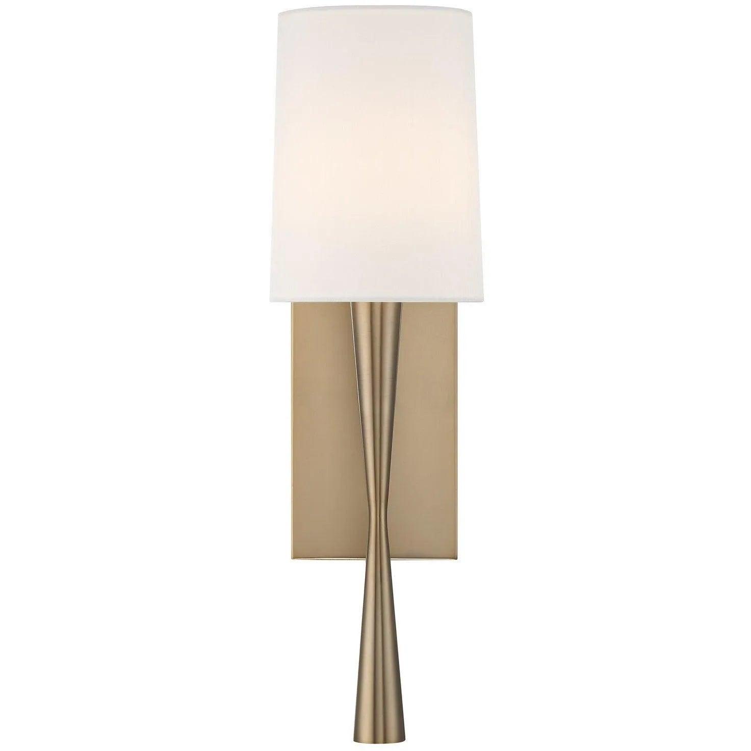 Crystorama - Trenton One Light Wall Mount - TRE-221-AG - Canada Light Shop