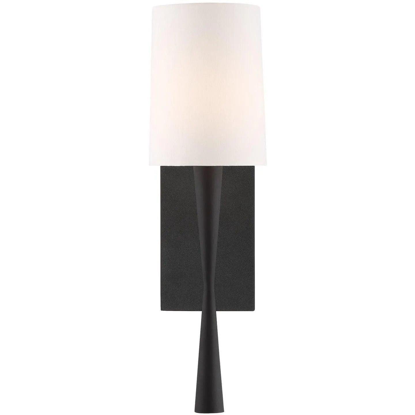 Crystorama - Trenton One Light Wall Mount - TRE-221-BF - Canada Light Shop
