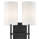 Crystorama - Veronica Two Light Wall Mount - VER-242-AG - Canada Light Shop