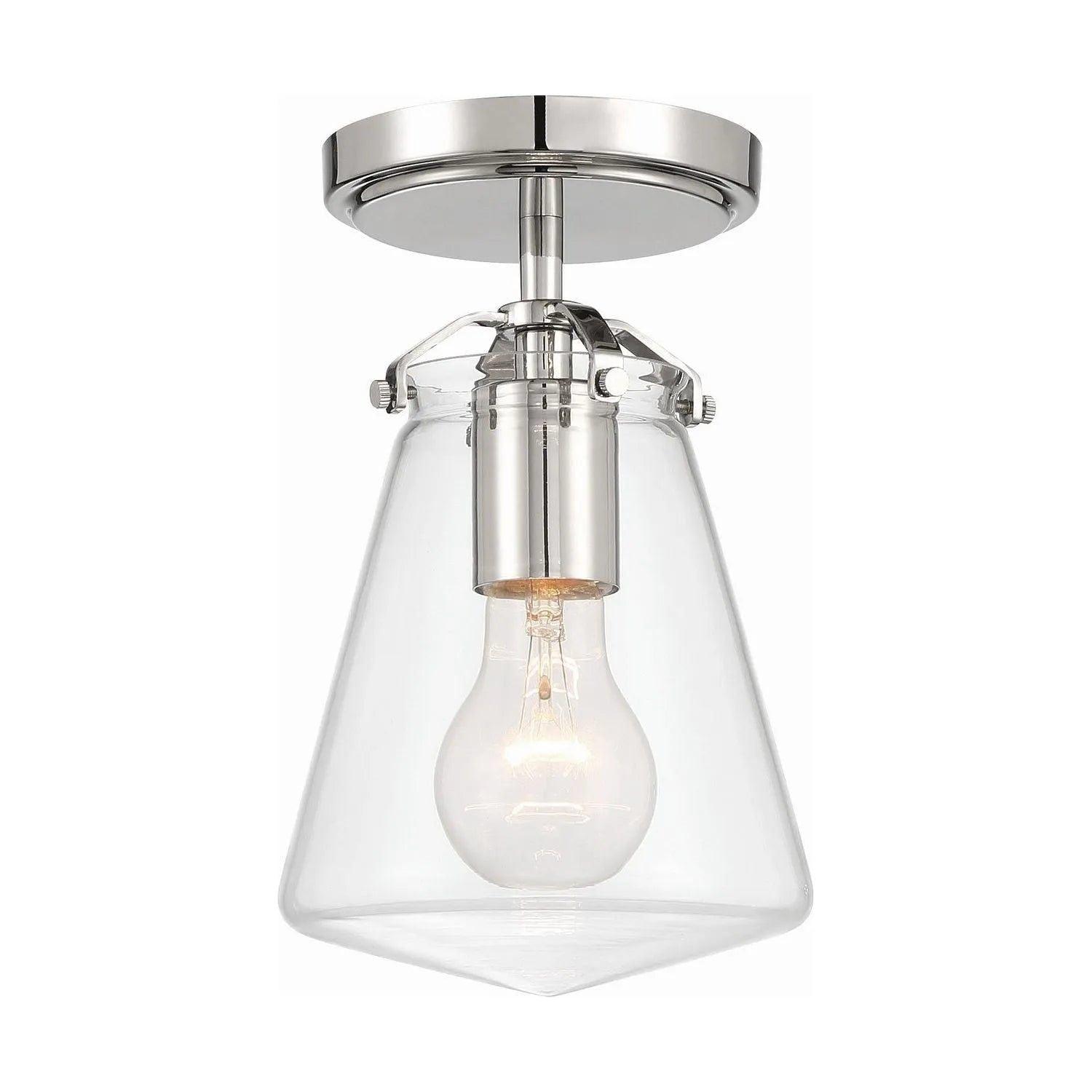 Crystorama - Voss Semi Flush Mount - VSS-7002-PN_CEILING - Canada Light Shop