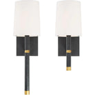 Crystorama - Weston One Light Wall Mount - WES-9901-BK-GA - Canada Light Shop