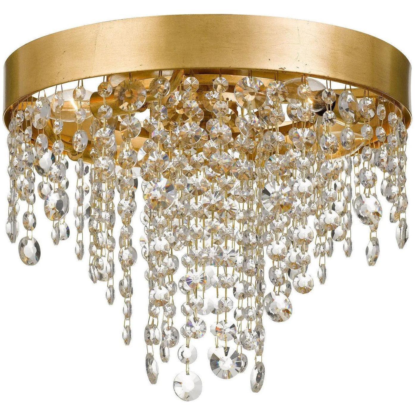 Crystorama - Winham Four Light Ceiling Mount - WIN-613-GA-CL-MWP - Canada Light Shop