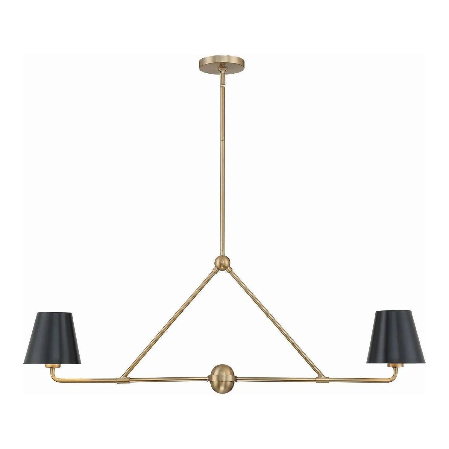 Crystorama - Xavier Linear Chandelier - XAV-B9302-VG - Canada Light Shop
